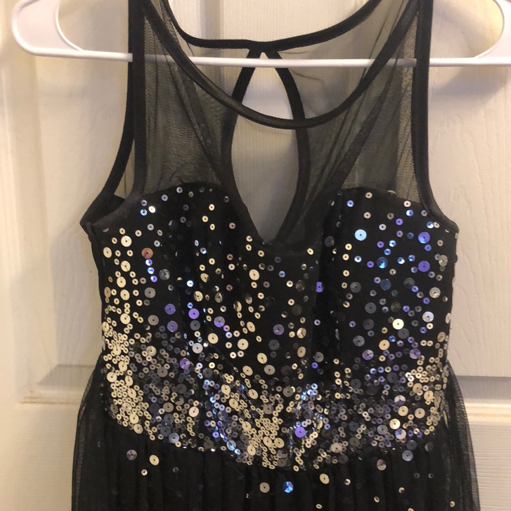 Sequin party mini dress